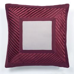 Sigma Tailored European Sham Only Burgundy