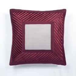 Sigma Tailored Pillow Burgundy 20 Square