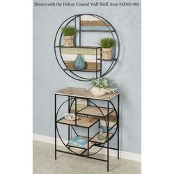 Delray Coastal Console Table Multi Cool
