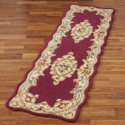 Celia Rose Aubusson Rug Runner 23 x 8