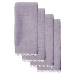 French Perle Solid Color Napkins Set of Four