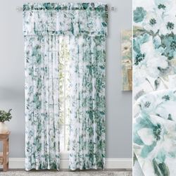 Summerhill Sheer Floral Curtain Panel