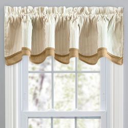 Dupont Striped Bradford Valance 58 x 15