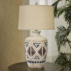 Ames Southwest Table Lamp Multi Earth