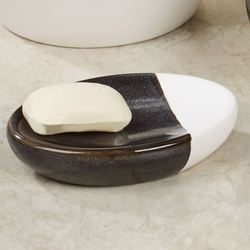 Grigio Soap Dish Black