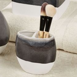 Grigio Brush Holder Black