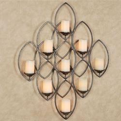 Iona Wall Sconce Candelabra Gun Metal