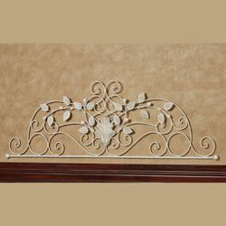 Perry Door Topper Ivory