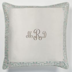 Avalon Piped European Sham Only Oyster