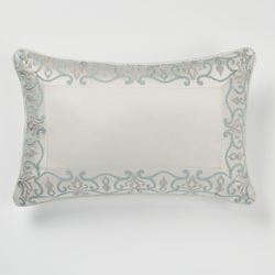 Avalon Piped Rectangle Pillow Oyster