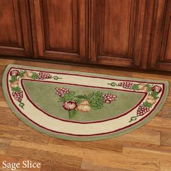 Fruitful Rectangle Rug Sage