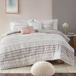 Calum Comforter Bed Set BlushImage