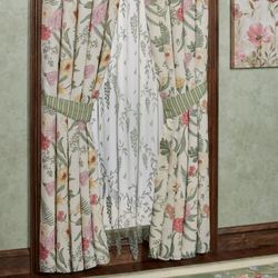 Veranda Tailored Curtain Pair Linen 84 x 84