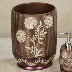 Ombre Rose II Wastebasket Purple