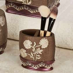 Ombre Rose II Brush Holder Purple