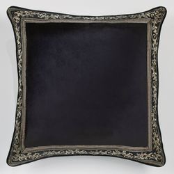 Nottingham Piped European Sham Black