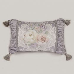 Romantica Tasseled Pillow Wisteria Rectangle