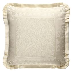 Marquis Damask Flanged European Sham Pearl