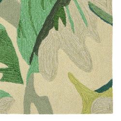 Capri Palm Leaf Rug Runner 2 x 8