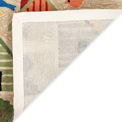 Birdhouses Rectangle Mat Multi Bright