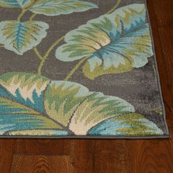 Nicholls Rectangle Rug Charcoal