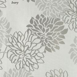 Chrysanthemum Lace Window Treatment Set