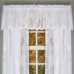 Chrysanthemum Lace Valance 54 x 14