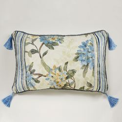 Marquette Tasseled Pillow Buttercream Rectangle