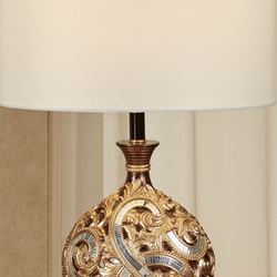 Daniella Table Lamp Multi Metallic