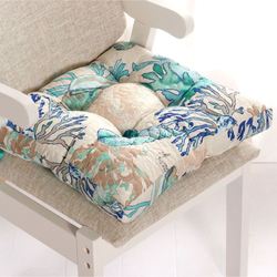 Under the Sea Chair Pad Cushion Multi Cool Chairpad
