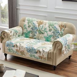 Under the Sea Furniture Cover Multi Cool Loveseat