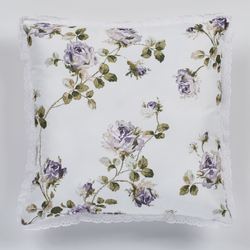 Rosalyn Reversible Pillow Wisteria 16 Square