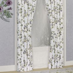 Rosalyn Tailored Curtain Pair Wisteria 82 x 84