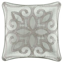 Nouveau Embroidered Pillow Spa 18 Square