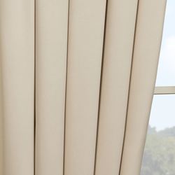 Silk Allure Tailored Curtain Pair 84 x 84