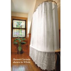 Pine Cone Shower Curtain