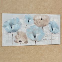 Tranquil Florals Canvas Wall Art Multi Cool