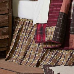 Wyatt Gathered Bedskirt Multi Earth