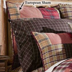 Wyatt Patchwork Quilted Sham Multi Earth European