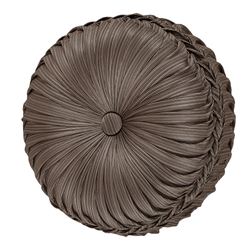 Astoria Pleated Tufted Pillow Coffee Round