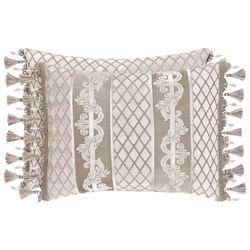Bel Air Almond Reversible Tailored Pillow Rectangle