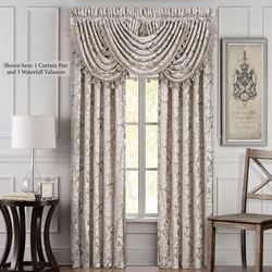 Bel Air Almond Wide Curtain Pair 100 x 84
