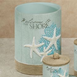 Beachcomber Wastebasket Celadon