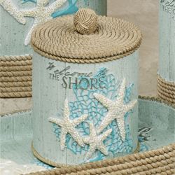 Beachcomber Covered Jar Celadon