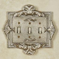 Florentine Triple Switch Silver Shimmer