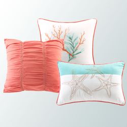 Pebble Beach Comforter Bed Set Multi Cool