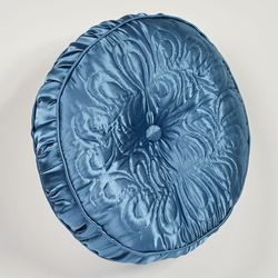 Prima Tufted Quilted Pillow Round