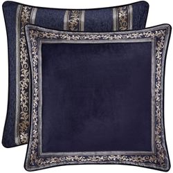 Middlebury Reversible Velveteen European Sham Indigo