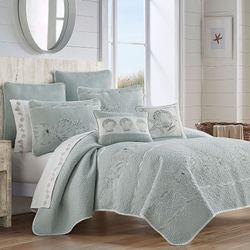 Waters Edge II Mini Quilt Set Aqua Mist