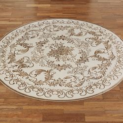 Campiello Round Rug Gold 67 Round